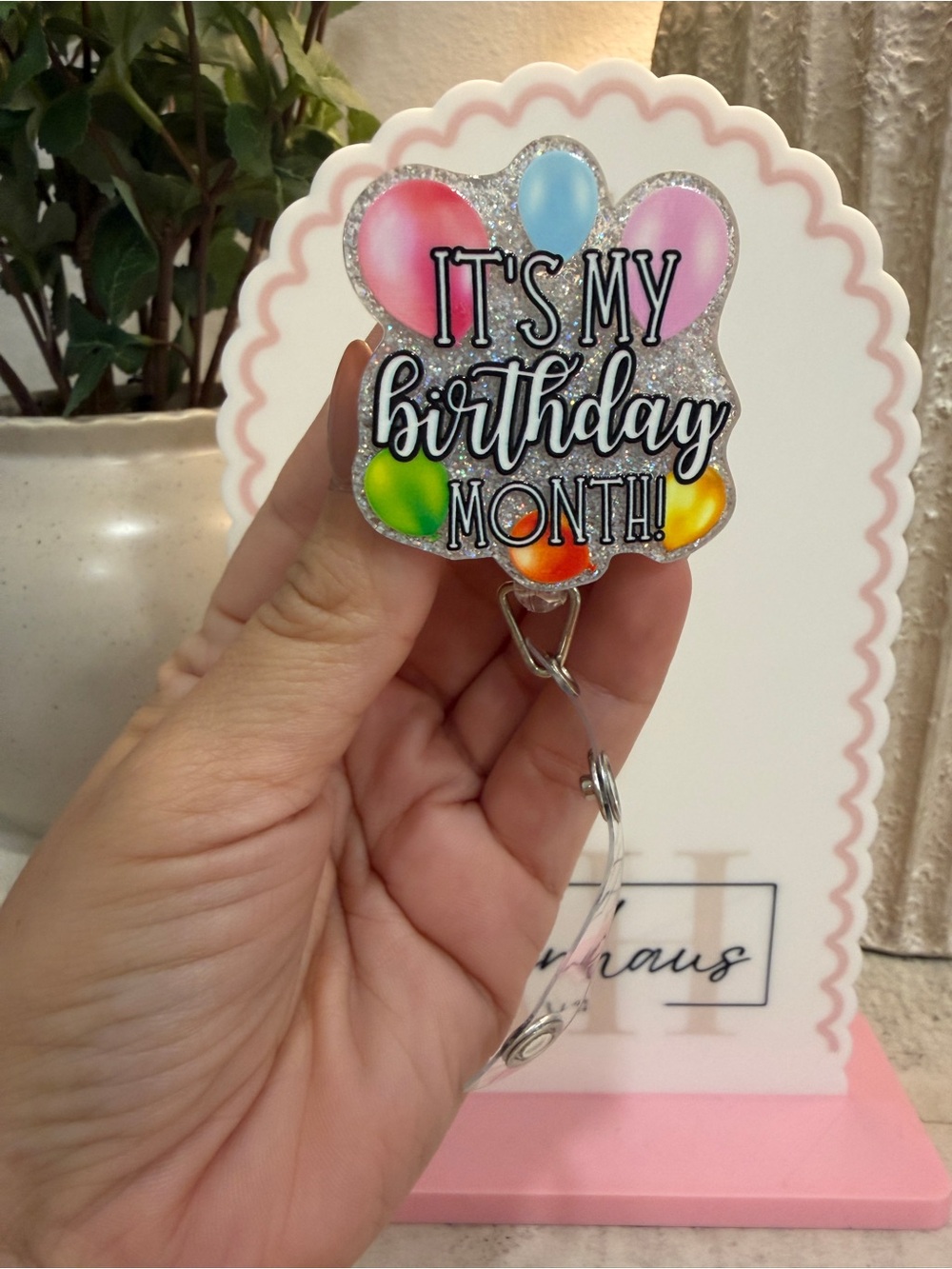 Birthday Month Badge Reel